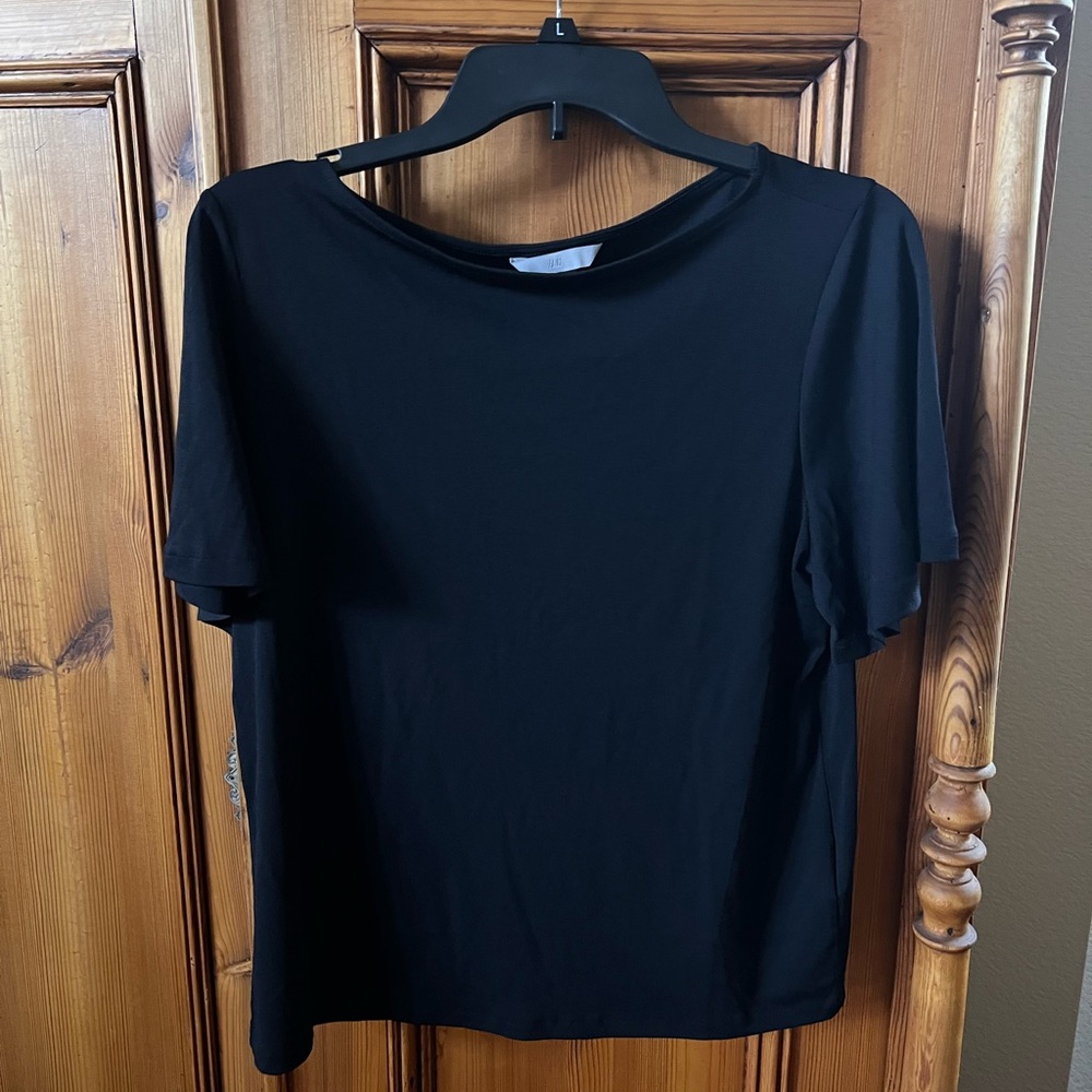 H&M Elegant Black Top